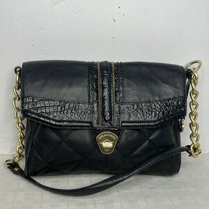 Brahmin Artus Black Small Quilted leather bag